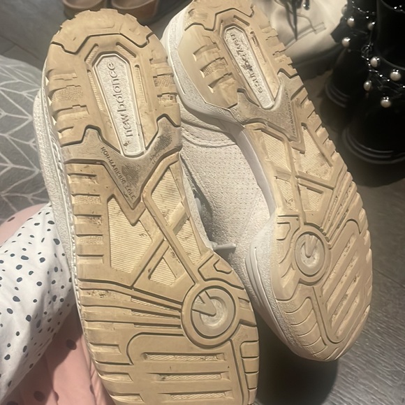 New balance 550 womens 6 eggshell suede color sneaker - Picture 5 of 5